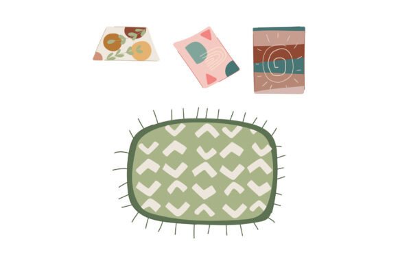 Boho Style Rugs Collection with Abstract: Elevating Modern Living Spaces
