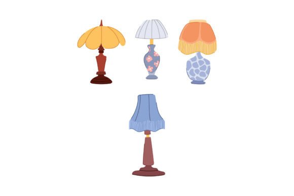 Collection of Vintage Table Lamps Decora: A Practical Guide to Curating Retro Lighting
