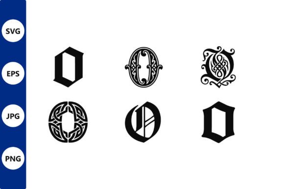 Elevating Brand Identity with the Ornamental Monogram Logo Set
