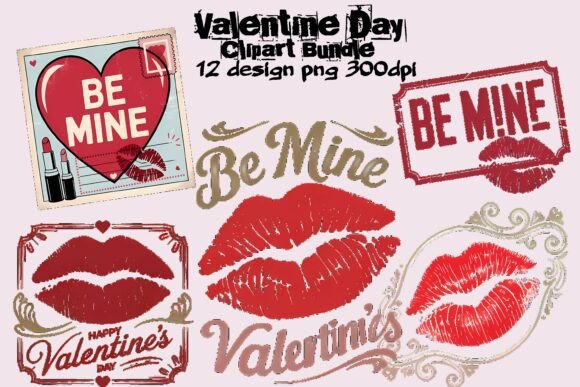 Enhancing Creative Projects with the Valentine Day Clipart Bundle PNG