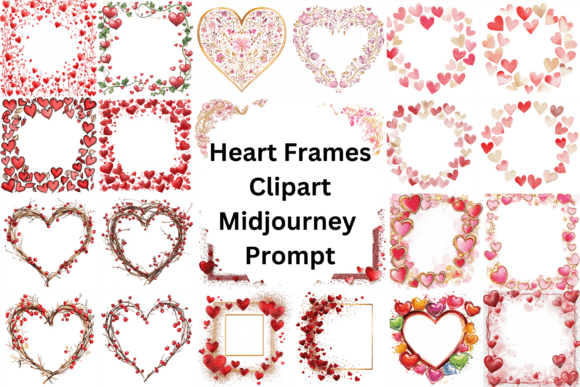 Enhancing Visual Storytelling with Heart Frames Clipart