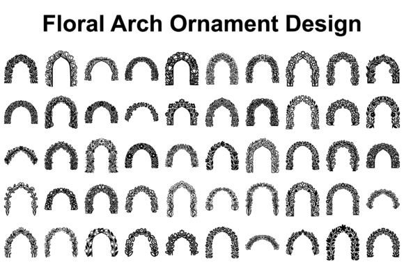 Floral Arch Ornament Set: Elevating Your Creative Projects with Elegant Botanical Designs