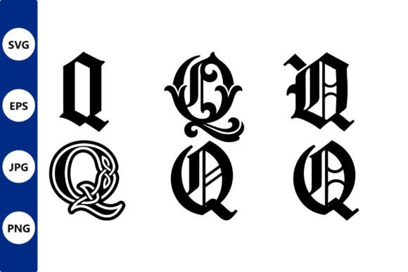 Ornate Blackletter Glyphs Set: A Strategic Asset for Brand Identity