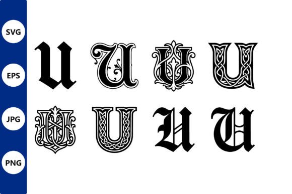 Reviving Heritage: The Power of Ornamental U Monogram Vector Design in Modern Branding