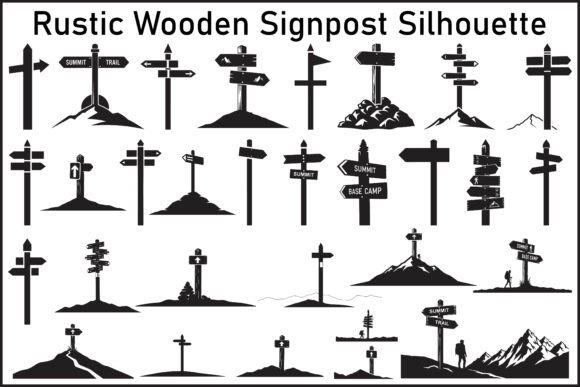 Rustic Wooden Signpost Silhouette Vector: A Practical Guide for Creators and Outdoor Brands