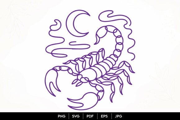 Scorpion Line Art SVG Design: A Comprehensive Guide