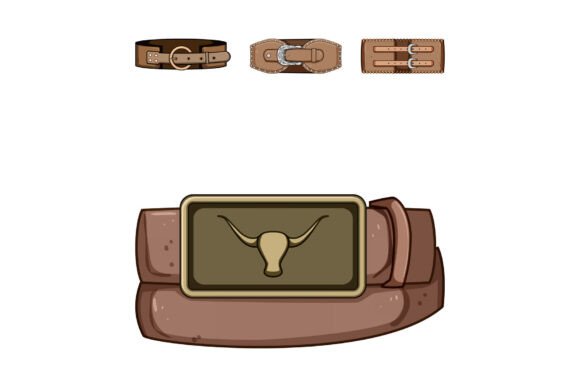 The Art and Utility of the Western Cowgirl Belts Set with Longhorn