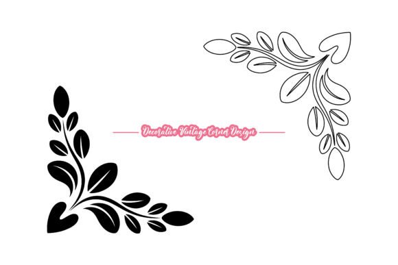 Vintage Floral Corner Clipart Vector: A Practical Guide for Designers